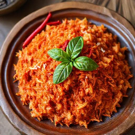 Lawar Ayam Merah Bali