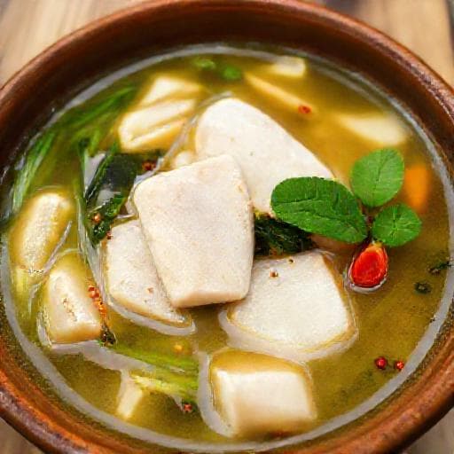 Bulung Kuah Pindang Ikan Gabus