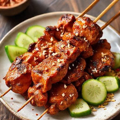 Sate Rembiga Bumbu Rujak