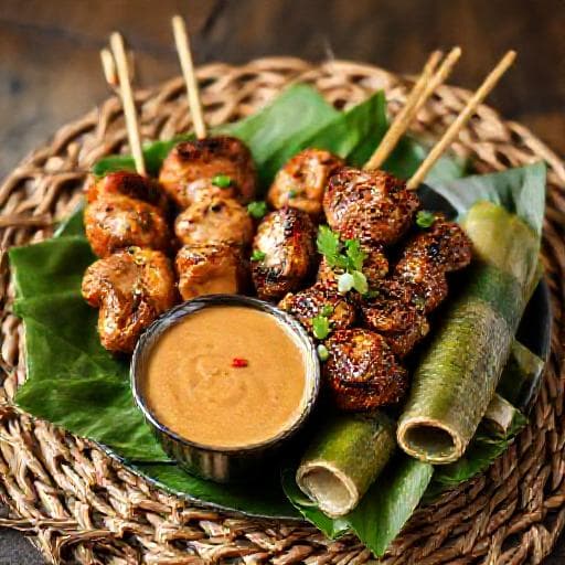Sate Bulayak Khas Lombok