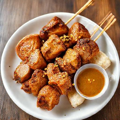 Sate Bulayak Ayam Kilat