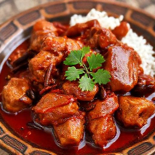 Ayam Masak Habang Khas Banjar