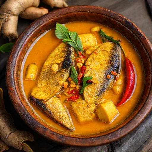 Haruan Masak Habang Kuah Kuning
