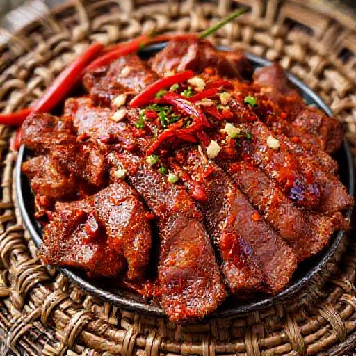 Dendeng Batokok Balado