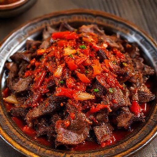 Dendeng Lambok Padang (Basah)