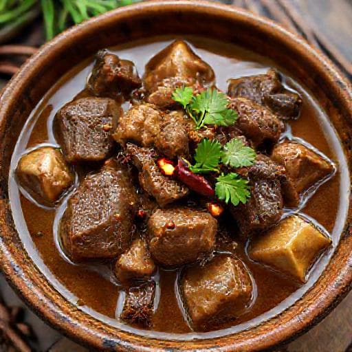 Kalio Daging Sapi Tradisional
