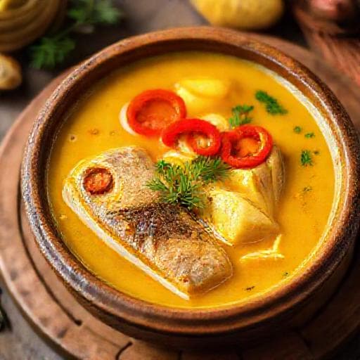 Pacco Ikan Kuah Kuning