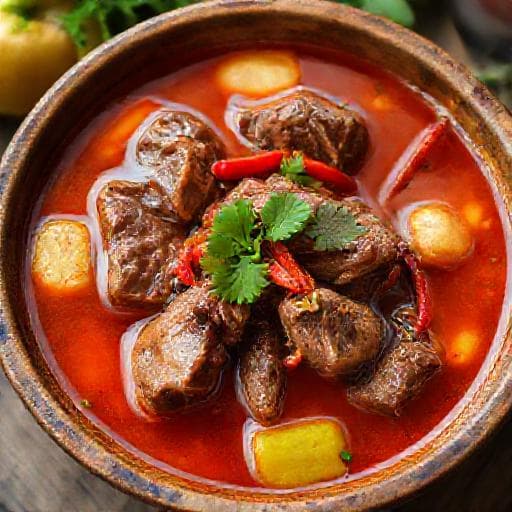 Kaledo Kuah Asam Pedas