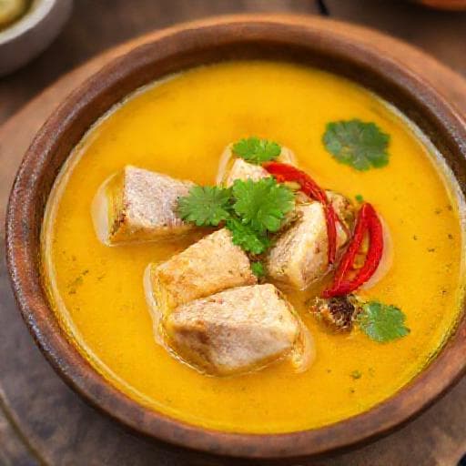 Cakalang Fufu Kuah Kuning