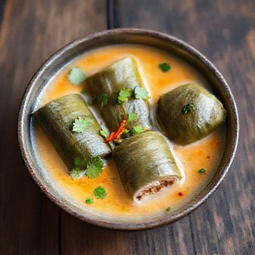 Lalampa Ikan Kuah Santan