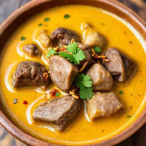 Gulai Otak Sapi Tradisional