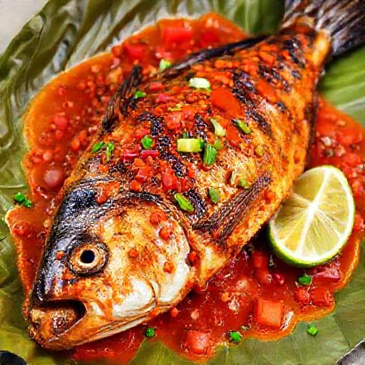 Ikan Bakar Colo-Colo Tradisional