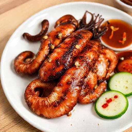 Cumi Bakar Kecap Tradisional