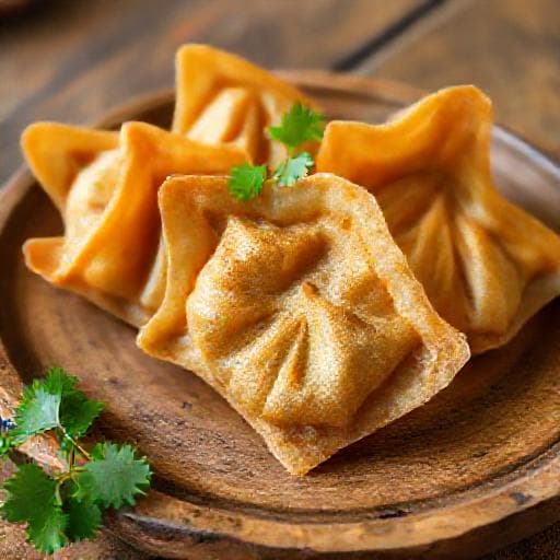 Pangsit Goreng Sederhana