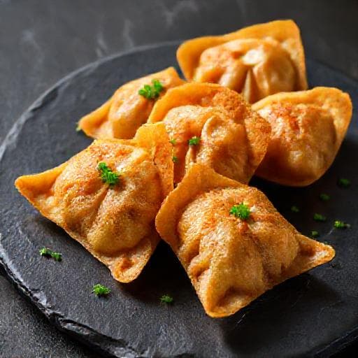 Pangsit Goreng Udang Keju