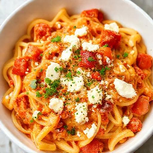 Pasta Feta Panggang Cepat