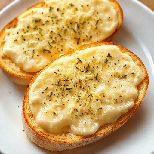 Roti Bawang Putih Korea Cepat