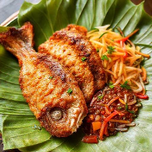 Ikan Bilih Goreng Sambal Matah