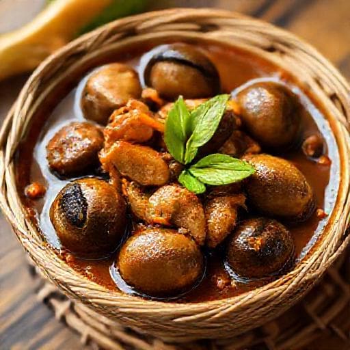 Rendang Lokan Tradisional