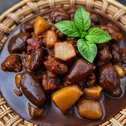 Rendang Jengkol Padang