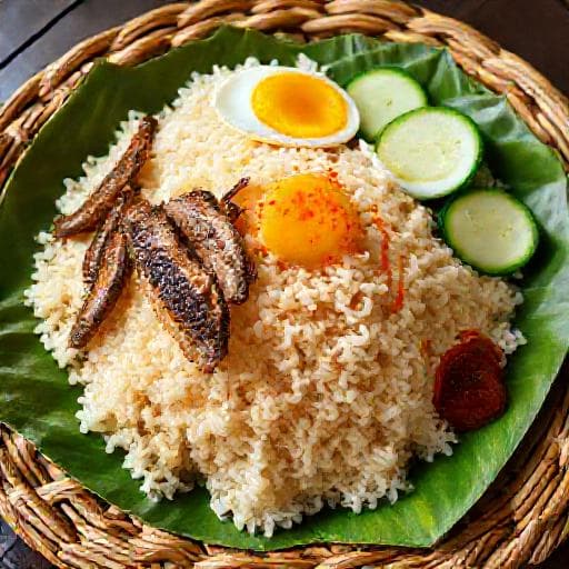 Nasi Gemuk Jambi Tradisional