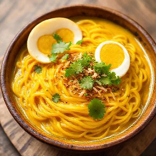 Mie Belitung Kuah Kuning