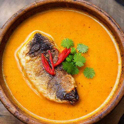 Gulai Ikan Salai Riau Tradisional