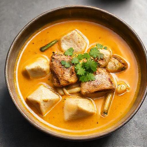 Gulai Ikan Salai Cepat & Praktis
