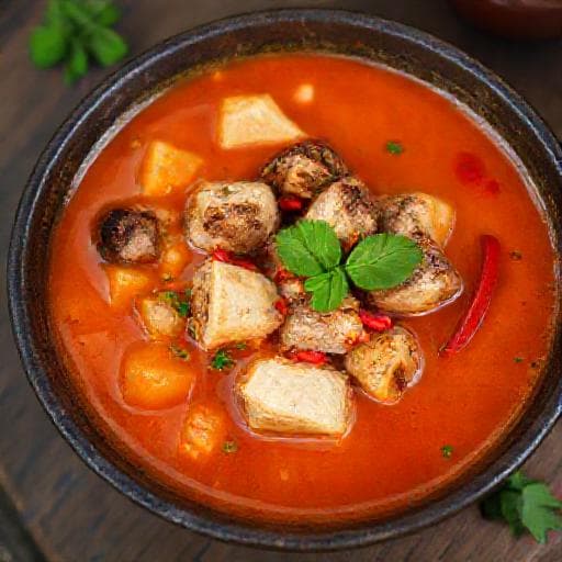 Gulai Ikan Salai Kuah Asam Pedas