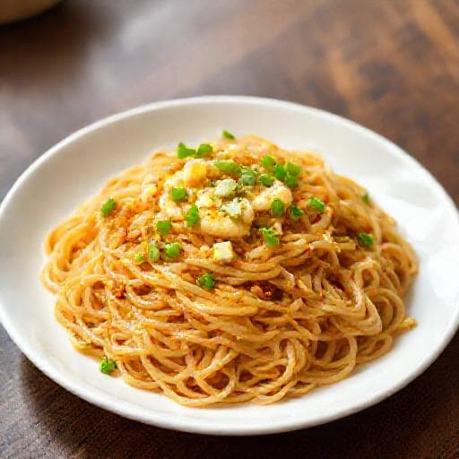 Mie Sagu Goreng Sederhana