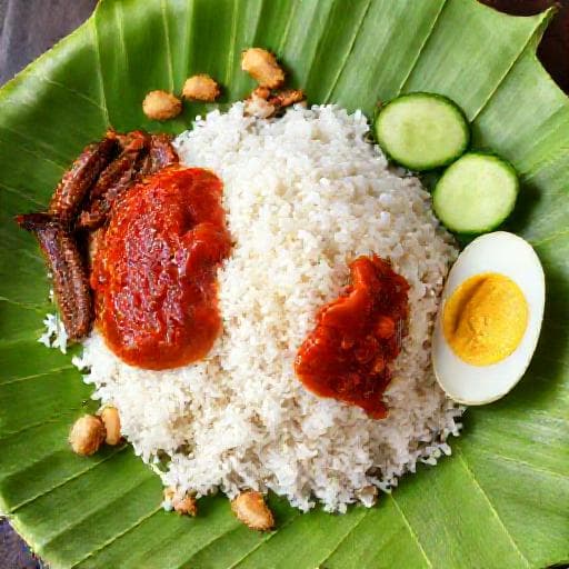 Nasi Lemak Melayu Tradisional