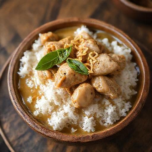 Nasi Gandul Pati Ayam Kemangi
