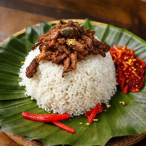 Nasi Krawu Khas Gresik Tradisional