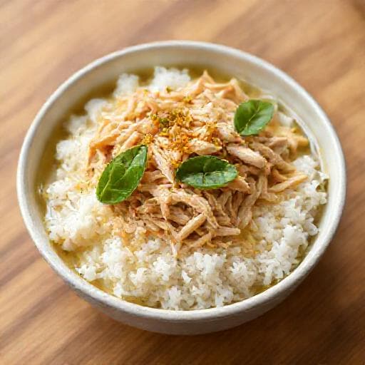 Nasi Grombyang Ayam Kemangi