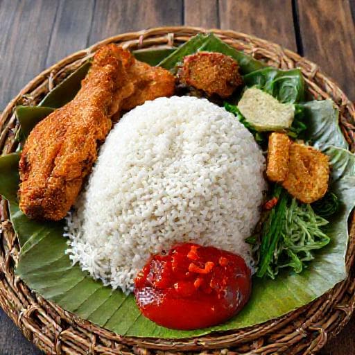 Nasi Tempong Khas Banyuwangi (Tradisional)