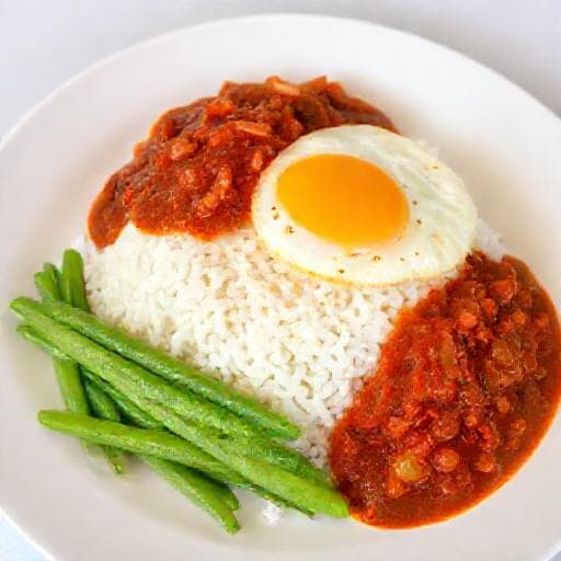 Nasi Tempong Sederhana (Versi Cepat)