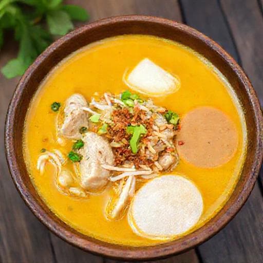 Soto Sokaraja Ayam Kampung Bumbu Kuning
