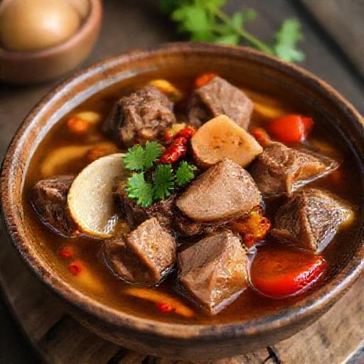 Asem-Asem Daging Sapi Tradisional