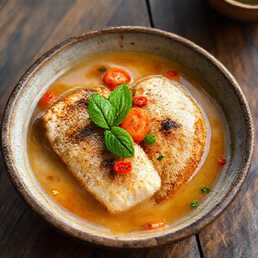 Pecak Ikan Kuah Asam Segar