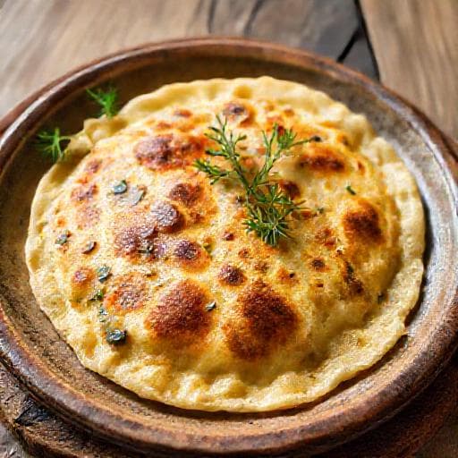 Классические кутабы с зеленью