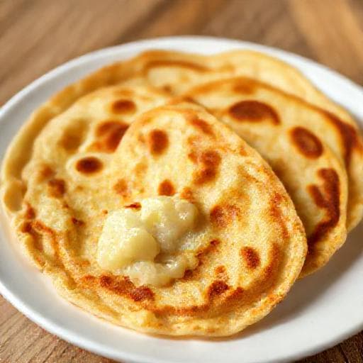 Быстрый кыстыбый с картофелем