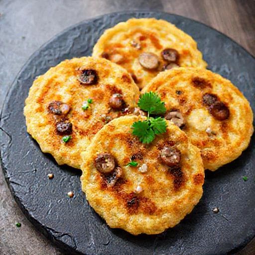 Драники с Грибами и Луком