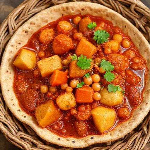 Оромо с овощами (Вегетарианский вариант)
