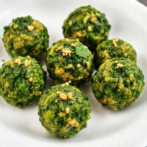 Быстрое Пхали из шпината с орехами