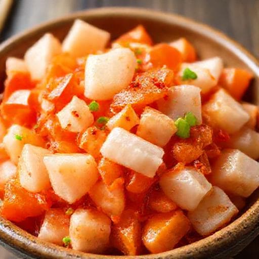 Кимчи из Редиса (Kkakdugi)