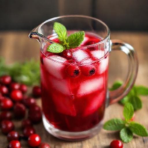 Классический морс из клюквы