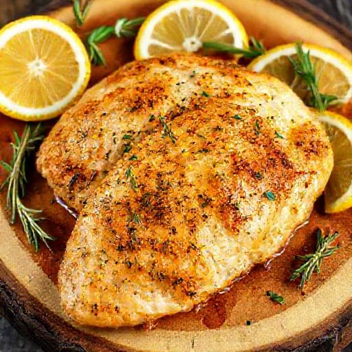 Куриная грудка в аэрогриле с лимоном и травами