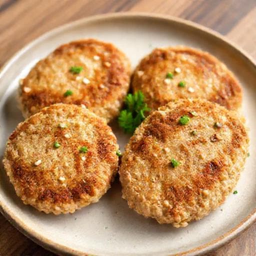 Быстрые котлеты из индейки с овсянкой