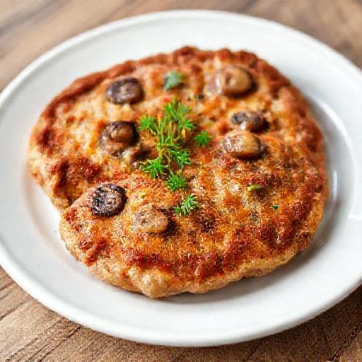 Классические мясные зразы с грибами