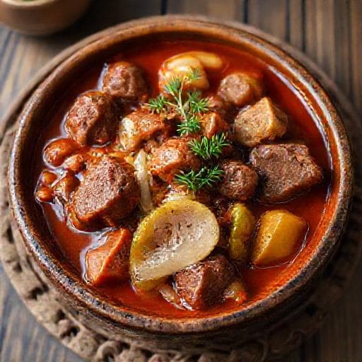 Азу по-татарски (Классический вариант)